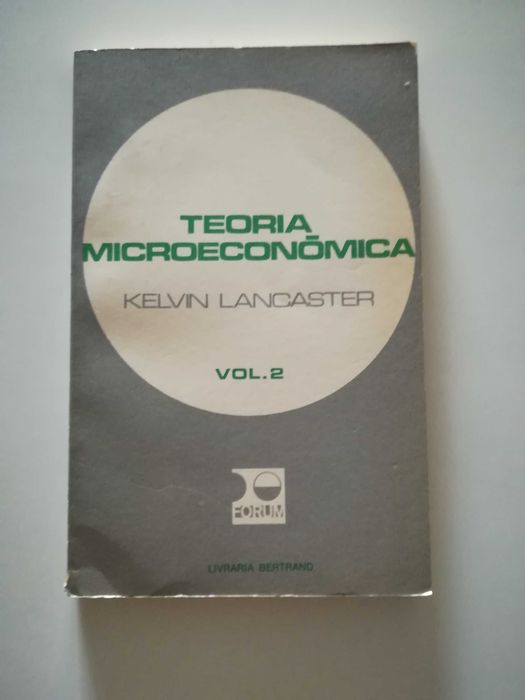 livro -  Teoria microeconómica. Volume 2.