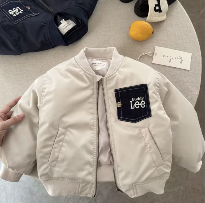 Теплий дитячий бомбер