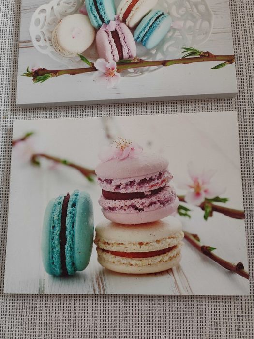 Telas decorativas com cupcakes