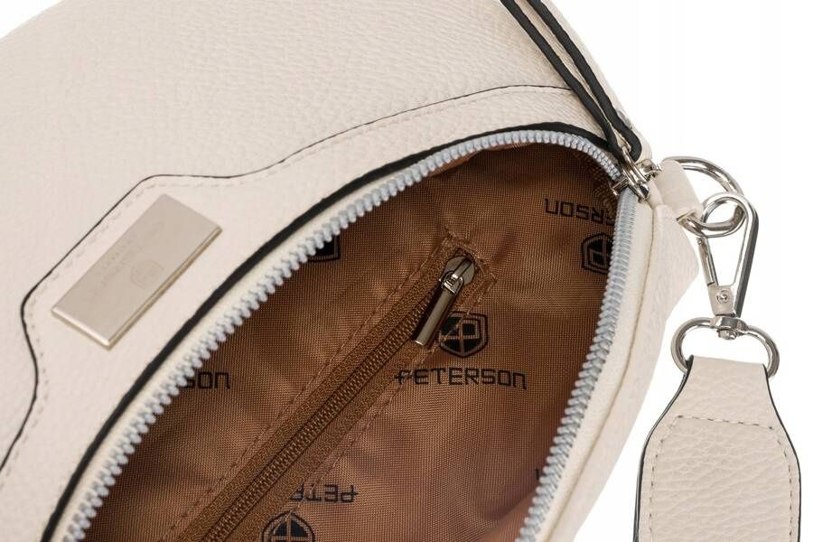 pojemna saszetka damska na szerokim pasku - peterson