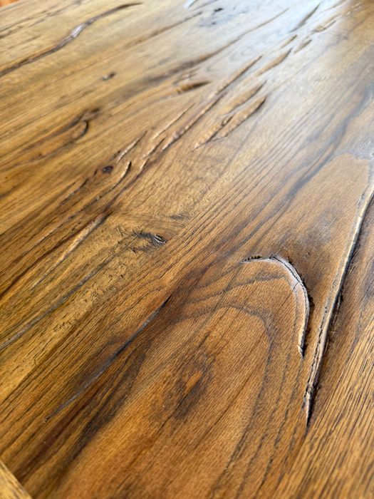 UNIKAT DĘBOWY masywny stół 220 loft STARE DREWNO nowoczesny