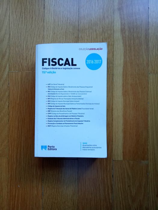 Fiscal - códigos tributários e legislação conexa.
