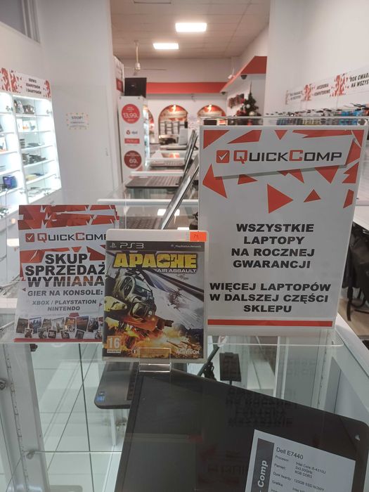 Gra PlayStation 3 PS3 Apache Air Assault Gwarancja 1 Rok QUICK-COMP