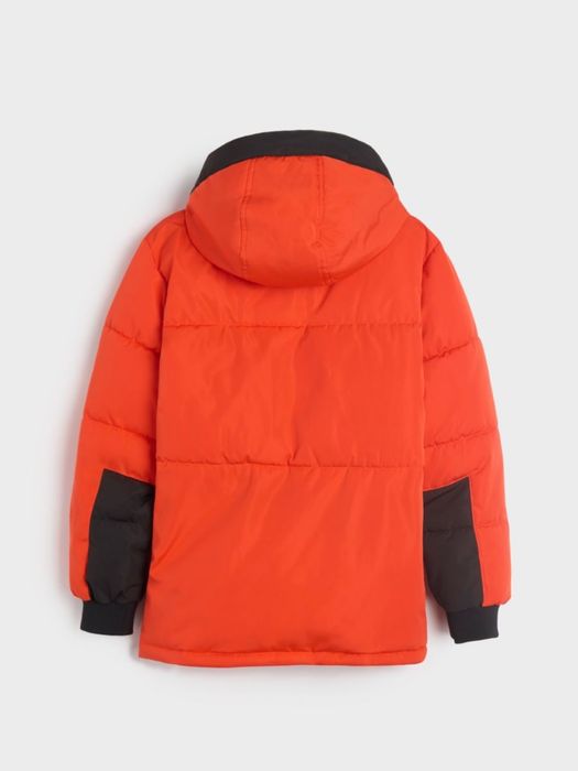 Kurtka chłopięca męska rozmiar 170 cm pomarańcz czerń