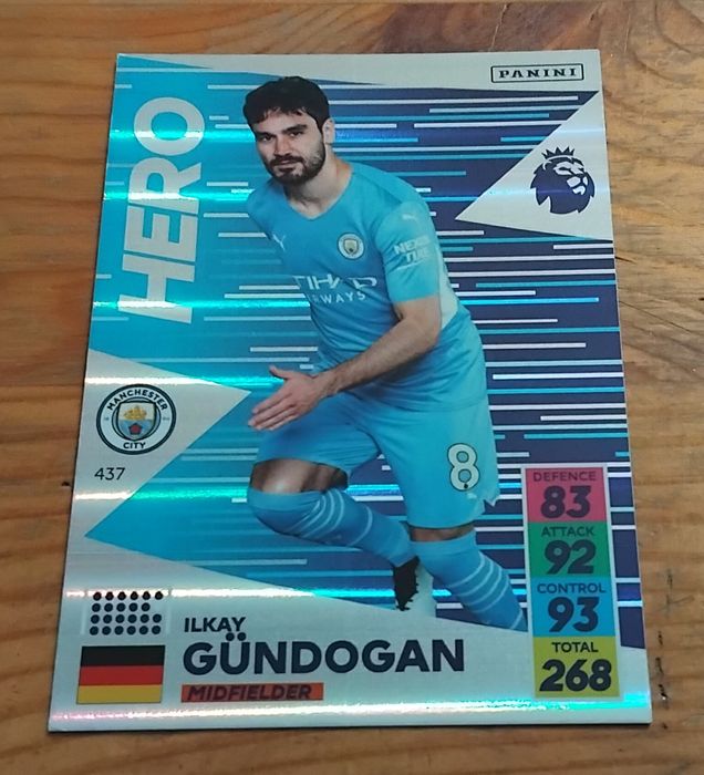 Panini Adrenalyn XL 2021/2022 Premier League Hero Ilkay Gondogan