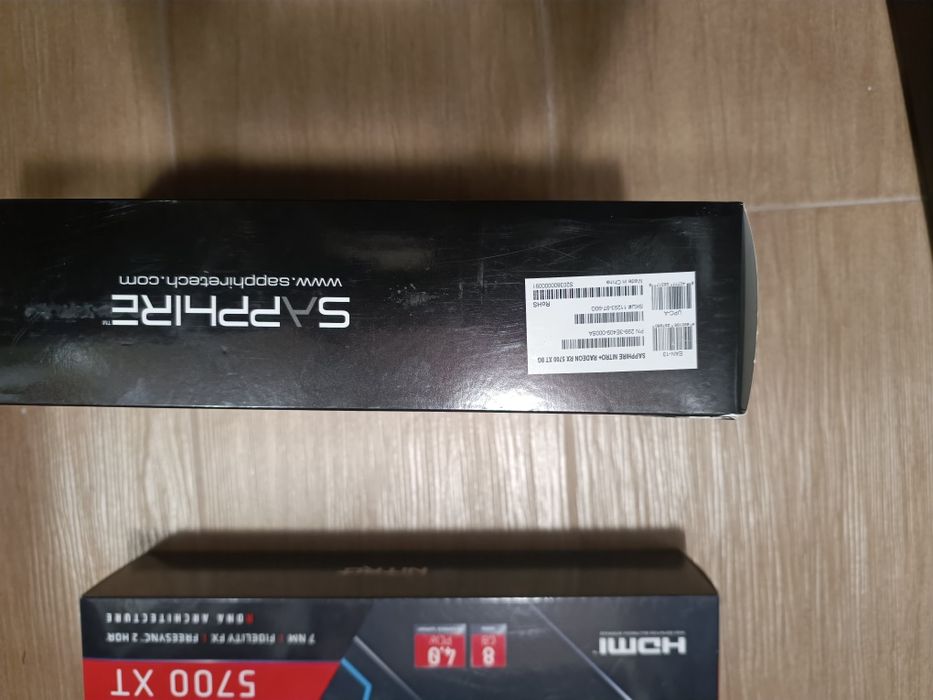 Sapphire 5700 xt nitro+