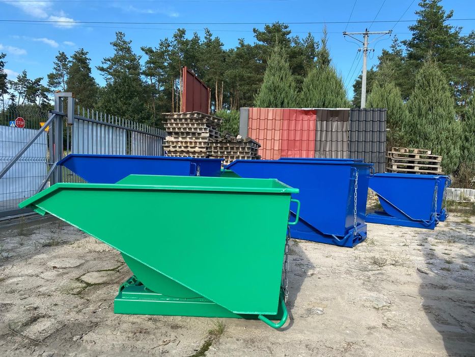 Koliba TK 900 pojemnik samowysypowy samowyładowczy