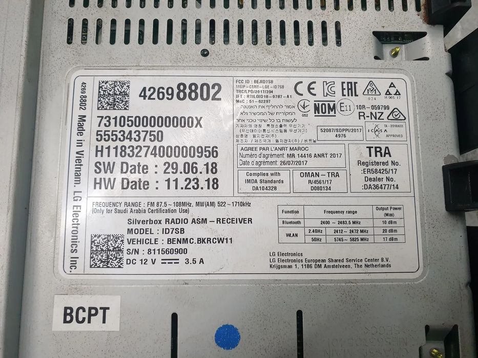 Rádio / auto-rádio OPEL Karl