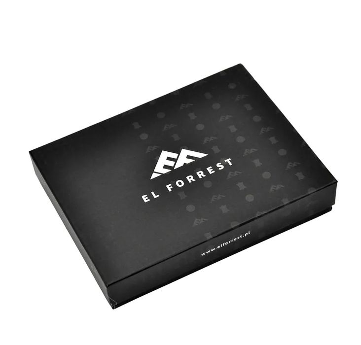 portfel męski el forrest  rfid skóra naturalna brązowy