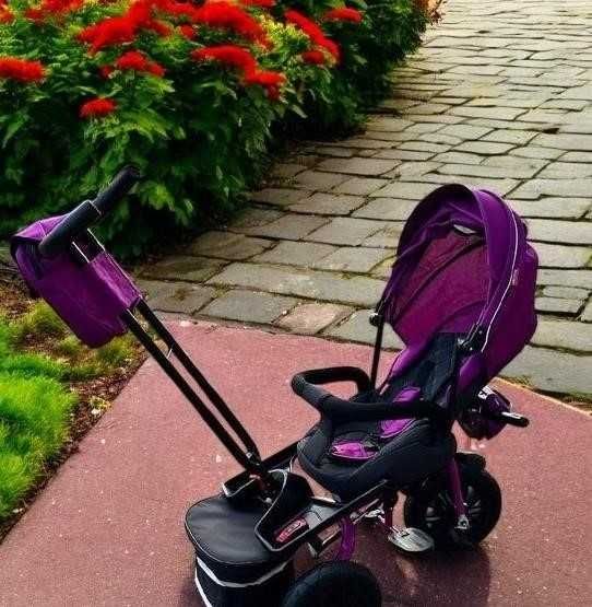 Триколісниий велосипед дитячий коляска. Детский. В наявності