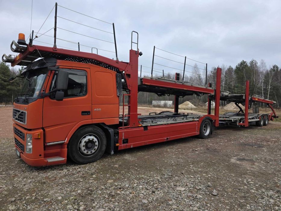 Autotransporter VOLVO FM 400 ROLFO, LOHR