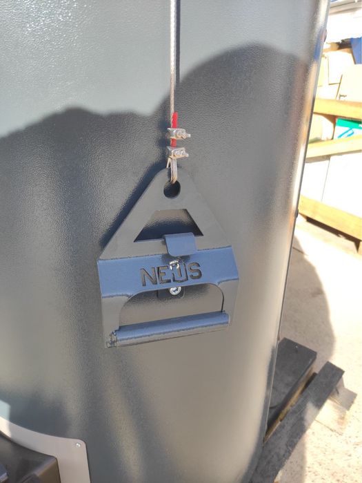 Котел Неус Турбо Мах Neus 20 квт твердотопливный  твердопаливний