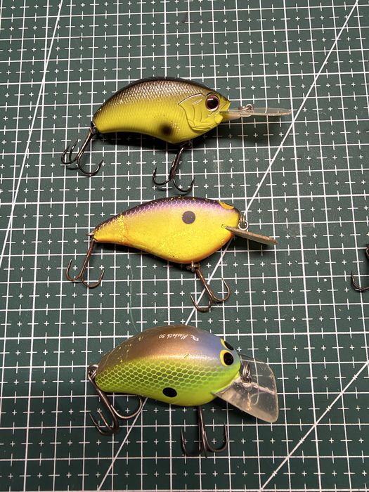 Zestaw Japonskich woblerow crank baits