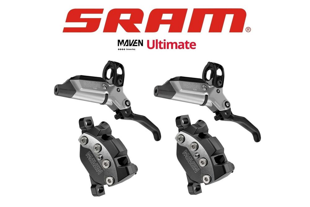 -50% 2 * NOWY Sram Maven Ultimate Stealth Silver BOX hamulec rowerowy
