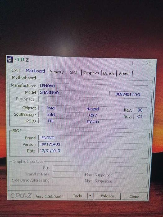 Lenovo ThinkCentre M93p i7-4765T 16/500gb win10pro