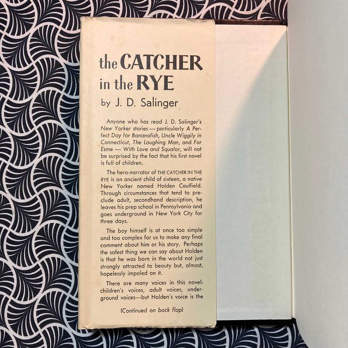 The Catcher in the Rye (1st edition, BCE) - J. D. Salinger