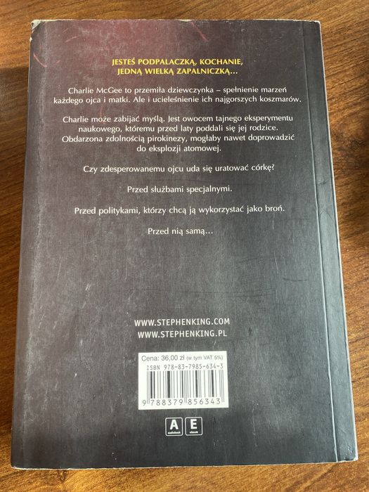 Stephen King Podpalaczka