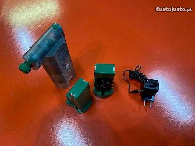 Compressor de ar portátil com carregador para veículo/moto/bicicleta