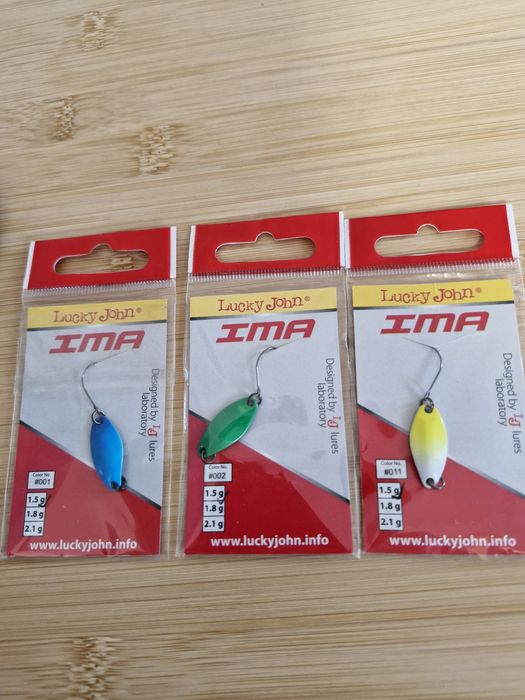 Wahadłówki Lucky John 1.5 g -3 sztuki