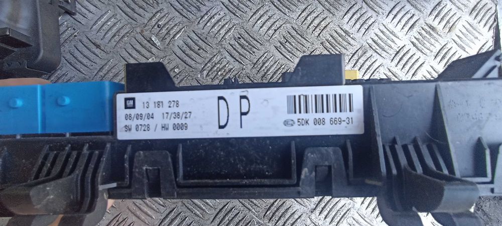 zestaw startowy komputer stacyjka wkładka immo opel astra 1.6 16v