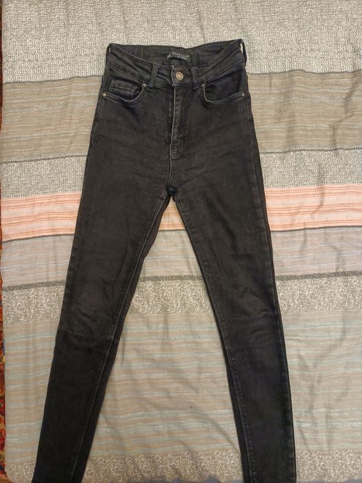 Джинси скіні чорні