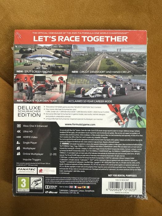 Deluxe Schumacher Edition XBox One