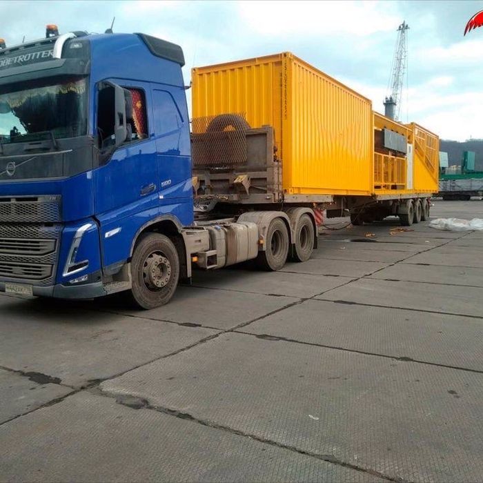 Аренда трала 55 тонн, спецтехника, доставка грузов, грузовой эвакуатор