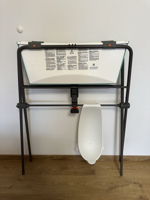 Stelaż Stokke Flexi Bath Stand i wkładka noworodek + gratis wanienka