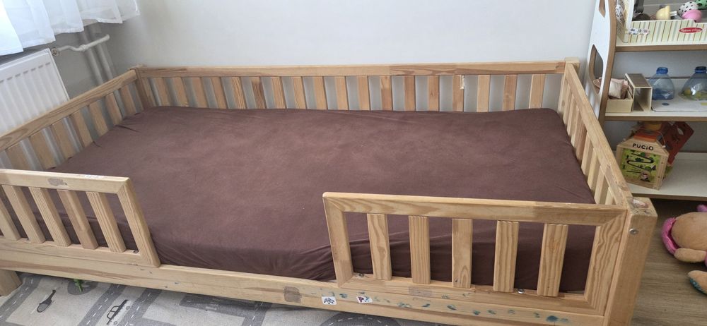 Łóżko luletto basic love duo z materacem