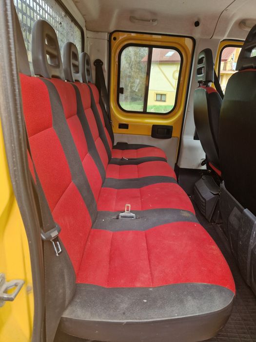 Fiat Ducato doka brygadowy iveco brygadówka 7 osobowy max osób