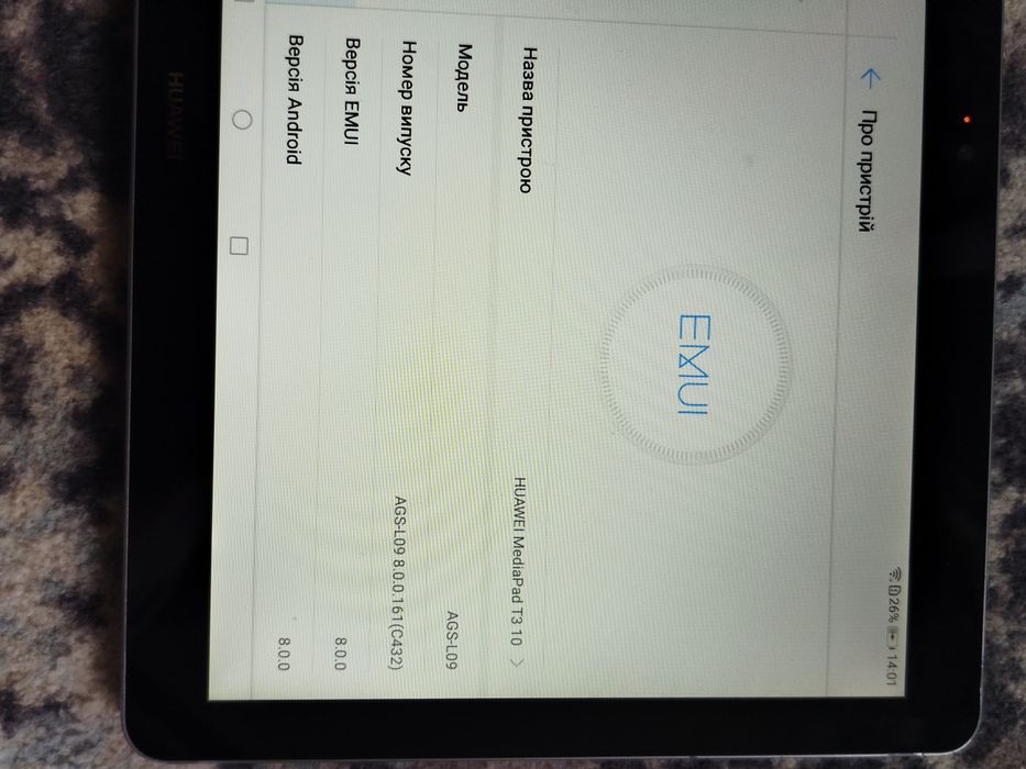 Планшет  Huawei  Т 310
