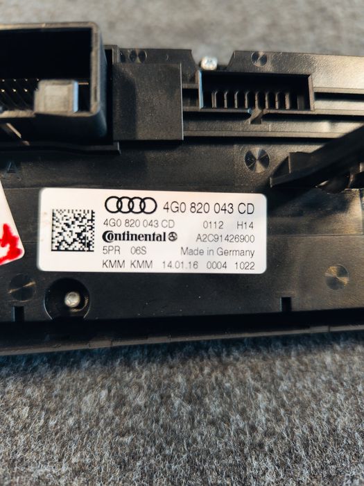 Climatronic sofagem / comando chaufagem AUDI A6 C7