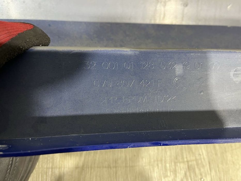 Бампер задний Skoda Fabia 3 Универсал \ 2018 - 2021 г. / 6V9807421F