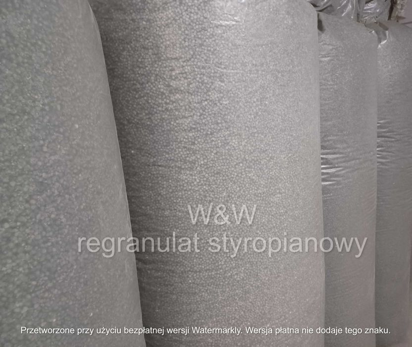Płynny styropian granulat styropian regranulat styrobeton