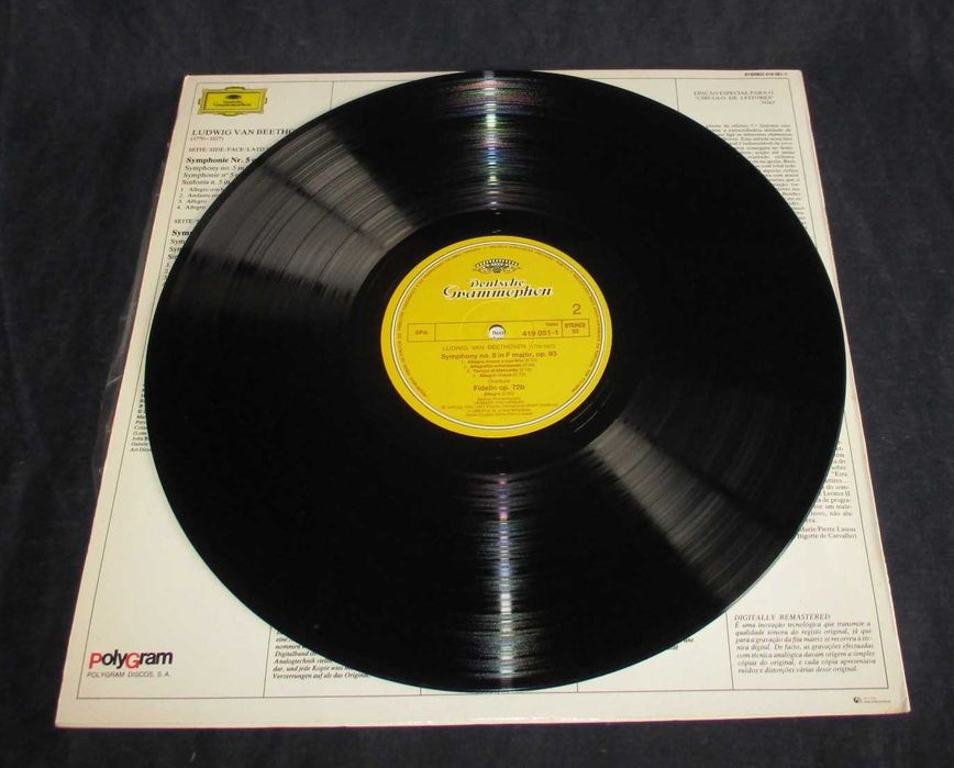 Disco LP Vinil Symphony Nr. 5 & 8 Ludwig van Beethoven
