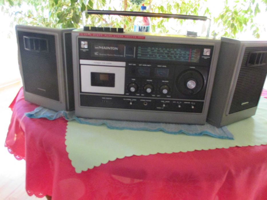 stary radiomagnetofon MAINTON ST 204 - używany