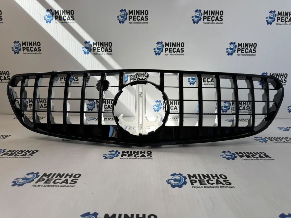 Grelha Frontal Mercedes Class S (W217) GTR Panamericana Preto Brilho