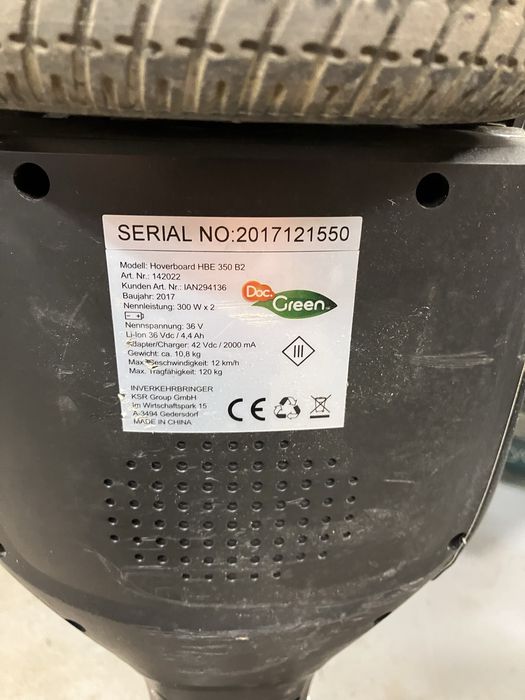 Deskorolka elektryczna Hoverboard