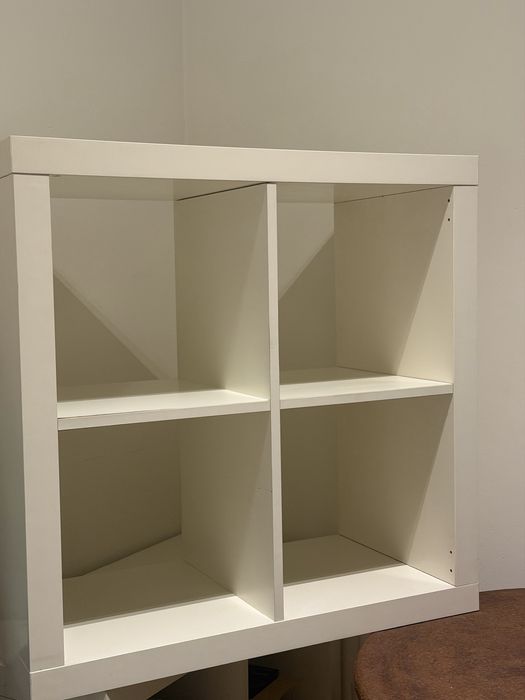 2 Estantes brancas Kallax (IKEA)