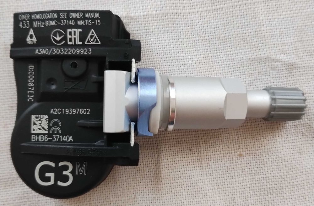 TPMS CZUJNIK CIŚNIENIA OPON BHB6-37140 do MAZDA 2, 3, 5, 6, CX-3, CX-5; CX-7; CX-9; MX-5 4szt