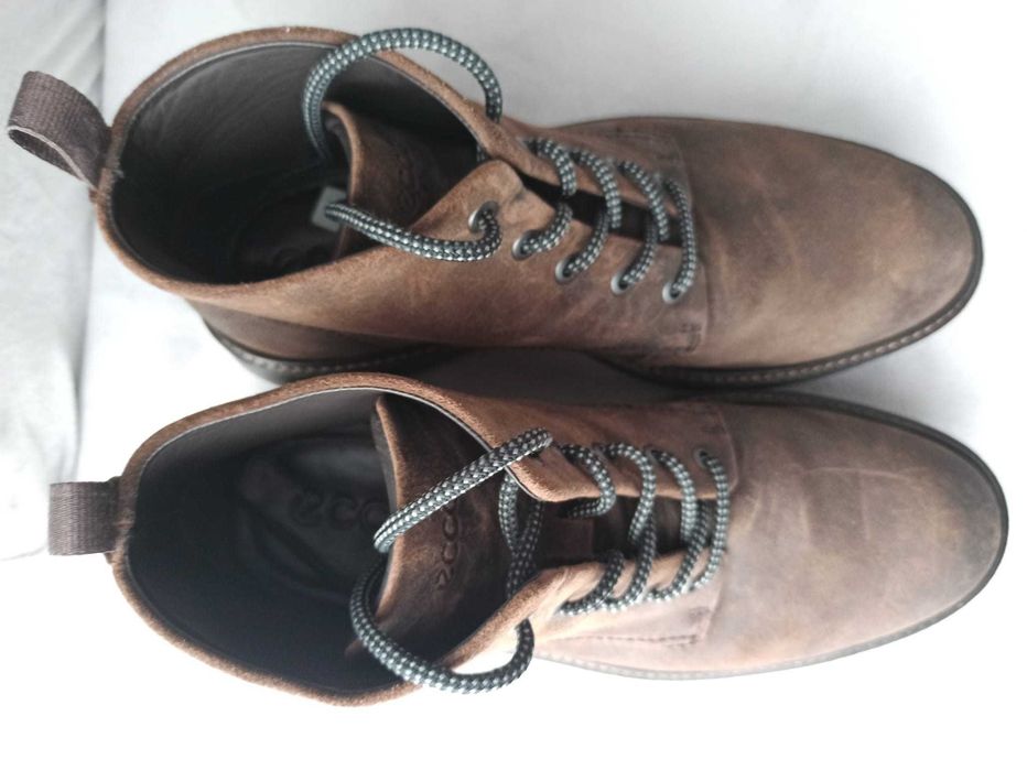 Ecco Aurora męskie Buty Trzewiki Półbuty Skóra Nubuk 42 / 43 (28,5 cm)