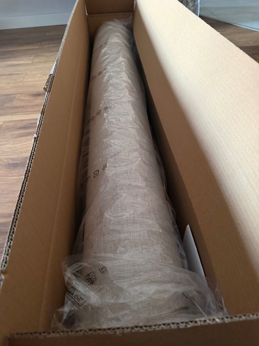 Nowa designerska lampa wisząca z lnu Hashira. Audo Copenhagen.