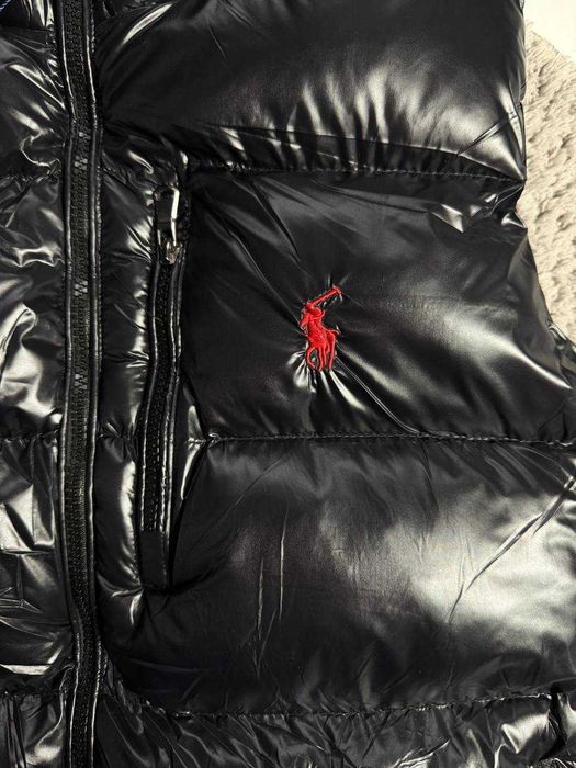 Чорна жилетка Polo Ralph Lauren Чоловіча безрукавка Поло Ральф Лаурен