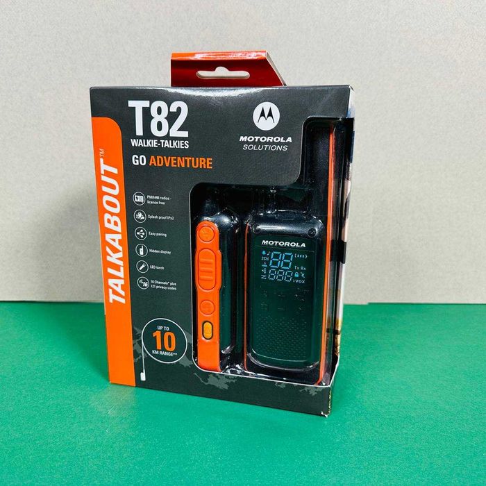 Безпровідна портативна рація Motorola T82 Радіус дії до 10 км Оригінал