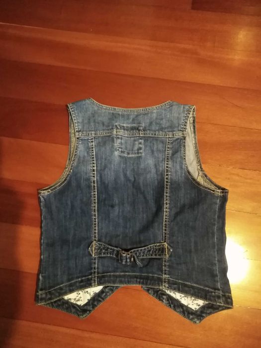 Colete de ganga para menina