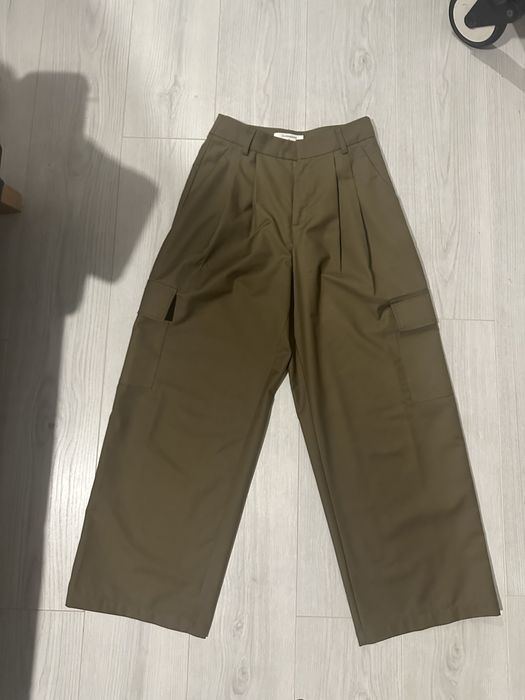 Шикарные брюки карго с карманами по бокам commense