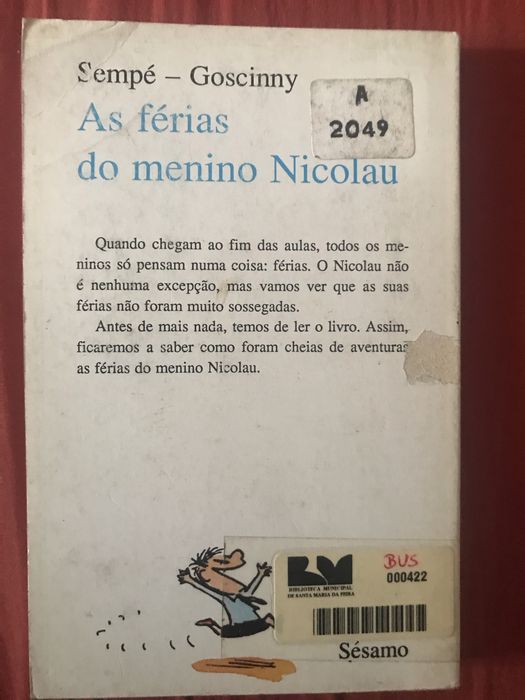 As Férias do Menino Nicolau — Sempé - Goscinny