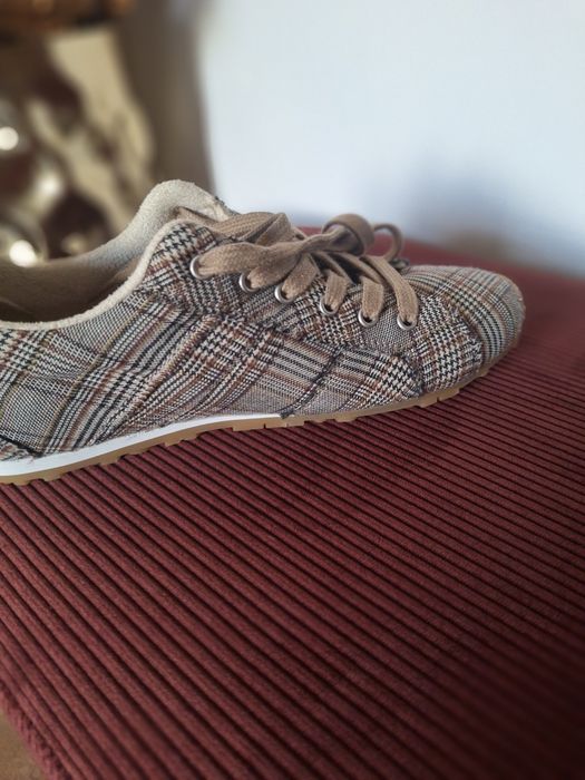 Sapatos  xadrez óptimo para golfe