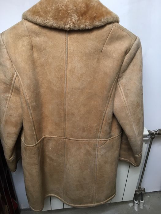 Kożuch męski PRL vintage