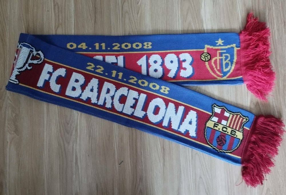 Шарф футбольный Лиги чемпионов Барселона _Базель
